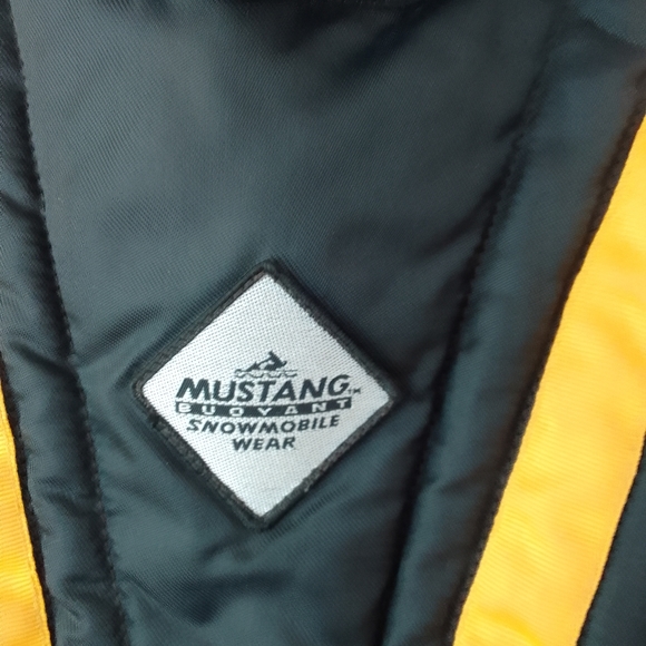 Vintage Mustang Buoyant Snowmobile Wear MA-7062 Mens Size Grand Largue - Picture 2 of 13